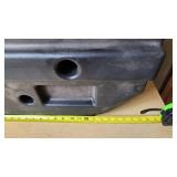 Black Plastic Fuel Tank