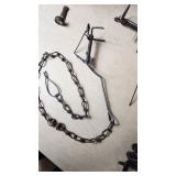 Fishing Net, Traps, Cooler, and Compass Lot