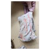 Buckets of Used Cast Iron Pipe Clamps with Bags