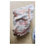 Buckets of Used Cast Iron Pipe Clamps with Bags