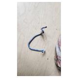 Buckets of Used Cast Iron Pipe Clamps with Bags