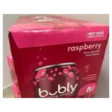 Raspberry Bubly Sparkling Water