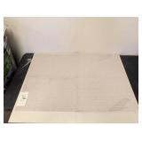 NEW THRESHOLD WASHABLE ACCENT RUG (CREAM) 30”x46”