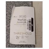 NEW THRESHOLD AREA RUG (GRAY) 30”x46”