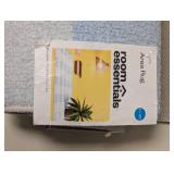 NEW ROOM ESSENTIALS AREA RUG (BLUE GINGHAM) 4’5’x6”