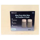 BLUEAIR BLUE PURE MINI MAX AIR PURIFIER 2PK.