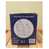 ANCHOR HOCKING GLASS DRINKING SET 14PC.