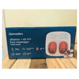 HOMEDICS SHIATSU + AIR 4.0 FOOT MASSAGER WITH HEAT
