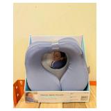 NEW TRAVEL NECK PILLOW WITH COOLING TECHNOLOGY (PURPLE)