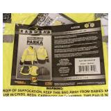 NEW RADWEAR 3-IN-1 HI-VIZ WEATHERPROOF PARKA JACKET MEDIUM