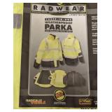 NEW RADWEAR 3-IN-1 HI-VIZ WEATHERPROOF PARKA JACKET MEDIUM