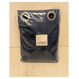 NEW SILK HOME INC VELVET TOTAL BLACKOUT PANEL PAIR NAVY
