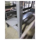 METAL, ADJUSTABLE HEIGHT, U-LINE PACKING TABLES