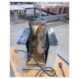 ROLLING METAL TABLE WITH PAPER JOGGER