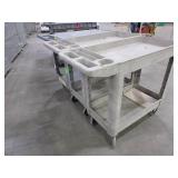 RUBBERMAID, LIGHT DUTY, PLASTIC UTILITY CARTS