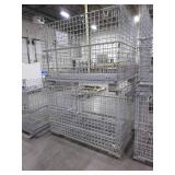 U-LINE, COLLAPSIBLE, WIRE CONTAINERS