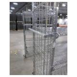 CARI ALL, METRO STYLE,  WIRE SHELVING ON WHEELS