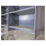 GRAY MEAL SHELVING UNITS - DOUBLE WIDE AND SINGLE WIDE