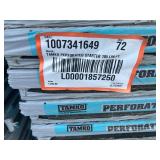 TAMKO Pallet of 72 Bundles of- Perforated Starter 105 lin. ft. Eave and Rake Roofing Starter Strip Shingles Retail Value of $3,453.84