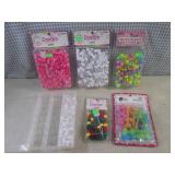 (BS) Assorted Hair Beads / Crafting...