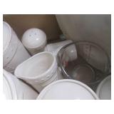 (BR1) Assorted Kitchen - Canisters,...