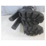 (BS) Black Platform High Heel Boots...