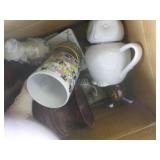 (D-2) Box of Misc Decor Etc...