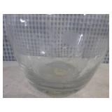 (A-3) Toscany Etched Blown Glass De...