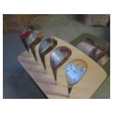 (EW4) Vintage Golf Theme End Table...