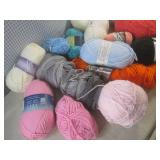 (EW2) Assortment of Yarn and Needle...
