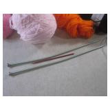 (EW2) Assortment of Yarn and Needle...