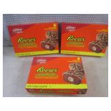 (B-1) 3 Boxes of Reeses Peanut Butt...