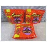 (B-3) 3 Bags of Snack Size Reeses C...