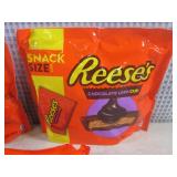 (B-3) 3 Bags of Snack Size Reeses C...