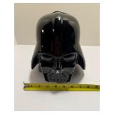 Star Wars Collectible Darth Vader Helmet Ceramic Cookie Jar