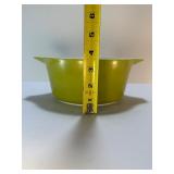 Vintage Pyrex Spring Blossom Green "Crazy Daisy" Casserole Dishes Mix & Match Set (2 Pcs)