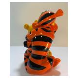 RARE Disney Winnie the Pooh & Tigger Friends Ceramic Cookie Jar Canister Westland Giftware Vtg