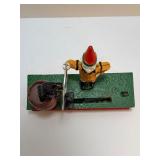 Vintage Cast Iron "Trick Dog" Mechanical Bank with Original Box - Working