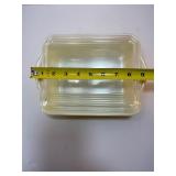 Vintage PYREX Primary Colors Refrigerator Dish Set (4 Pieces w/ Lids) – Red, Blue, Yellow