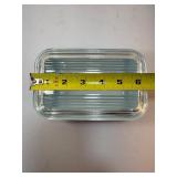 Vintage PYREX Primary Colors Refrigerator Dish Set (4 Pieces w/ Lids) – Red, Blue, Yellow