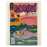 Vintage Underdog Comic Book Lot: Gold Key / Whitman #1, #19, #23 (1975-1979) Bronze Age. All comic books are bagged and boarded.