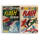 Vintage THE FLASH DC Comics Lot (10 Issues, Silver & Bronze Age) - Vandal Savage, Green Lantern, Weather Wizard! All comic books are bagged and boarded.