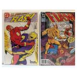 Vintage THE FLASH DC Comics Lot (10 Issues, Silver & Bronze Age) - Vandal Savage, Green Lantern, Weather Wizard! All comic books are bagged and boarded.