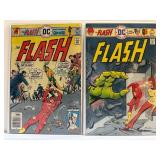 Vintage THE FLASH DC Comics Lot (10 Issues, Silver & Bronze Age) - Vandal Savage, Green Lantern, Weather Wizard! All comic books are bagged and boarded.
