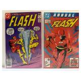 VINTAGE DC Comics The Flash Collection (10 Issues) - Bronze Age & Modern - Wally West, Barry Allen, Reverse-Flash, Green Lantern.  All comic books are bagged and boarded.