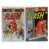 VINTAGE DC Comics The Flash Collection (10 Issues) - Bronze Age & Modern - Wally West, Barry Allen, Reverse-Flash, Green Lantern.  All comic books are bagged and boarded.