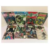 GREEN LANTERN Lot (8 Comics): Key Issues! Hal Jordan Parallax GL #50 #51 1st Kyle Rayner Omega Men. All comic books are bagged and boarded.