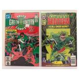 GREEN LANTERN Lot (8 Comics): Key Issues! Hal Jordan Parallax GL #50 #51 1st Kyle Rayner Omega Men. All comic books are bagged and boarded.