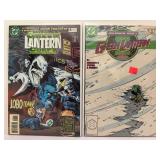GREEN LANTERN Lot (8 Comics): Key Issues! Hal Jordan Parallax GL #50 #51 1st Kyle Rayner Omega Men. All comic books are bagged and boarded.