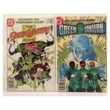 Vintage DC Comics GREEN LANTERN & CORPS 7-Issue Lot - KEY ISSUES Hal Jordan Quits John Stewart Becomes GL (181 182 183 184 GLC #1 Mosaic #1). All comic books are bagged and boarded.